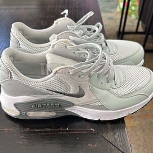 Nike Women's Air Max Sneakers - Light Gray and White